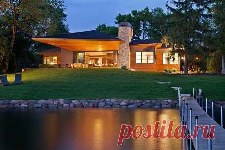 Великолепные виды на озеро Миннетонка от А харизматического Residence