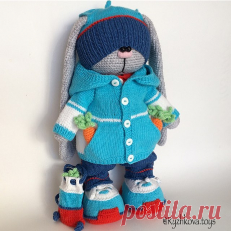 🐰 #weamiguru #villy_vanilly_shop #вязаныйзаяц (Автор идеи Бэла Макаева)