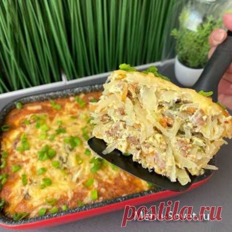 Вкусная капустная запеканка рецепт