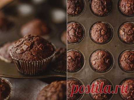 ШОКОЛАДНЫЕ МАФФИНЫ 🍮 / Уютный уголок