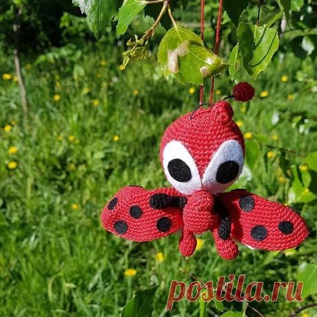 Божья коровка от @lis_lisok 🐞🐞🐞
#довяжуипокажу #вязаныеигрушки #игрушкиручнойработы #игрушкикрючком