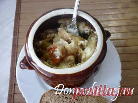 Жаркое в горшочках с грибами - а Дома Вкусней