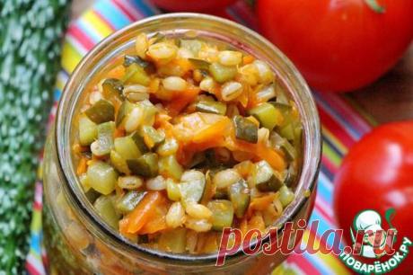 Рассольник с перловкой на зиму - кулинарный рецепт