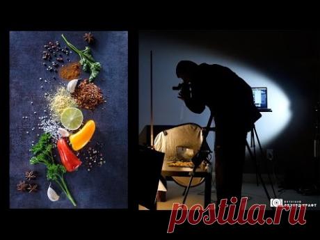 Фотосъемка с одним источником света в Фуд-фотографии. Открытый урок.