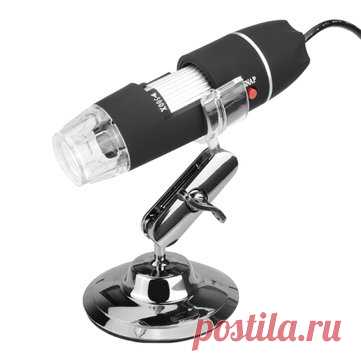 DANIU USB 8 LED 50X-500X 2-мегапиксельная цифровая микроскопия с лупой для эндоскопа Видео камера Продается на Banggood.com