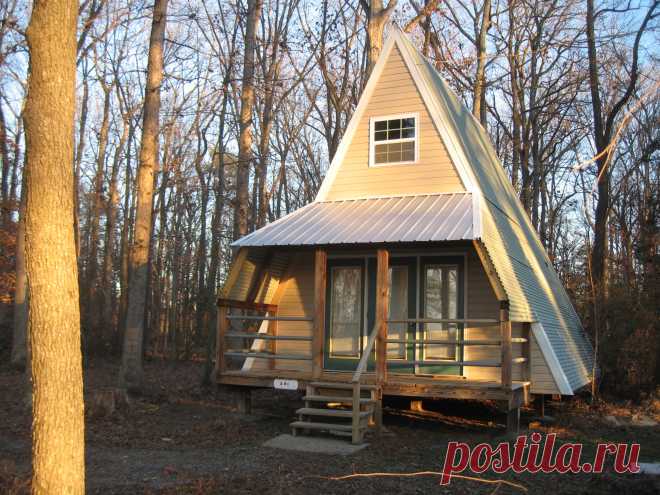 A-Frame Cottage, Ed Allen's | Ed Allen's Campground and Cottages, Virginia