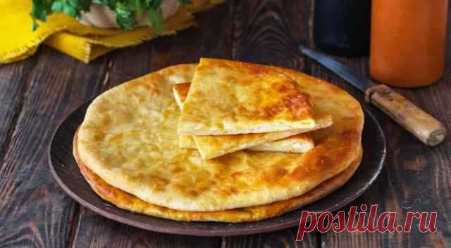 Осетинский пирог с картофелем и сыром — Домашняя кулинария