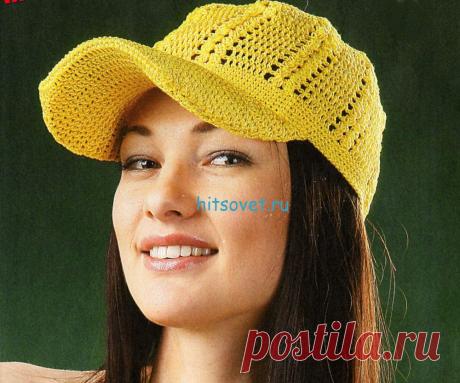 Вязание кепки крючком