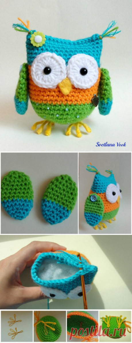 Вяжем совушку