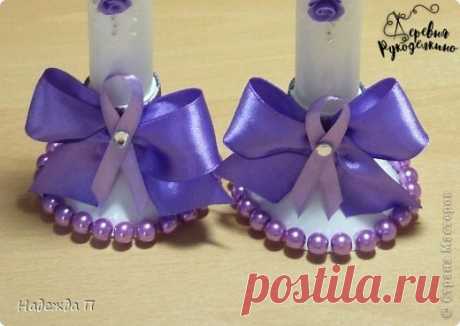 Подсвечник из пластиковой бутылки