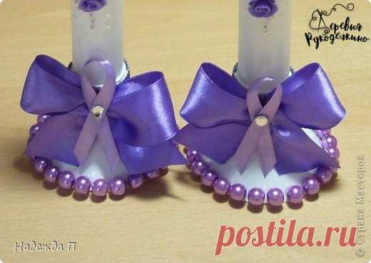 Подсвечник из пластиковой бутылки