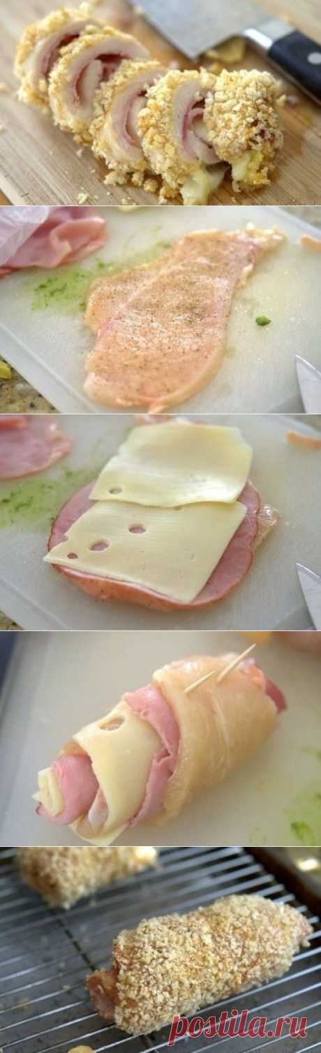 Куриные рулетики