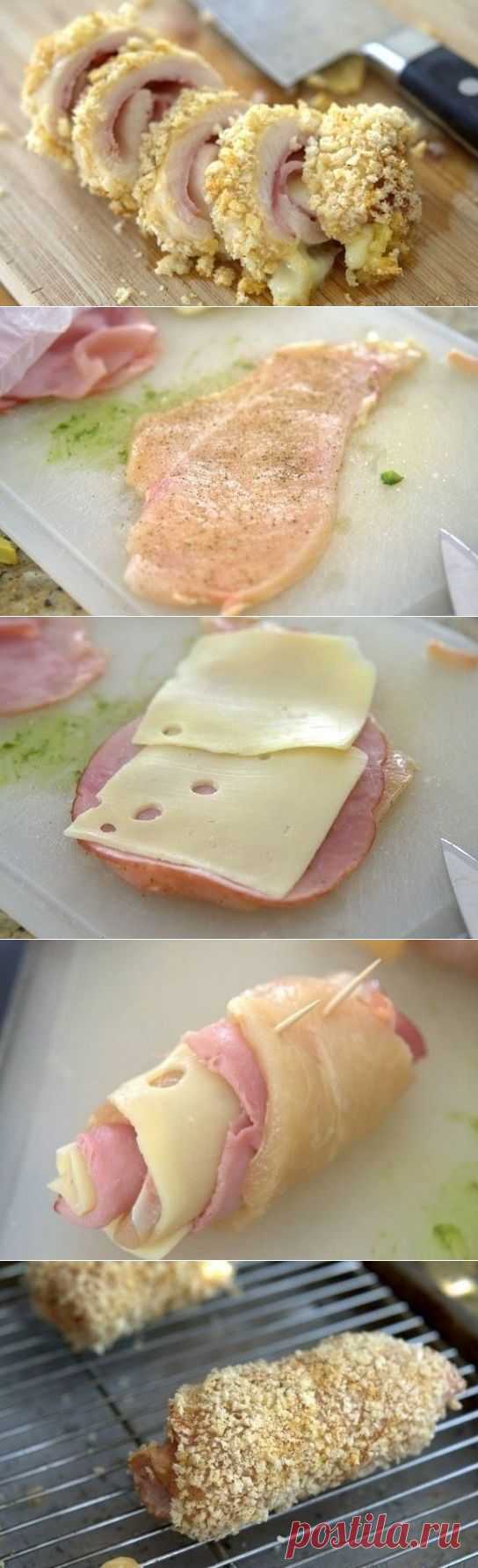 Куриные рулетики
