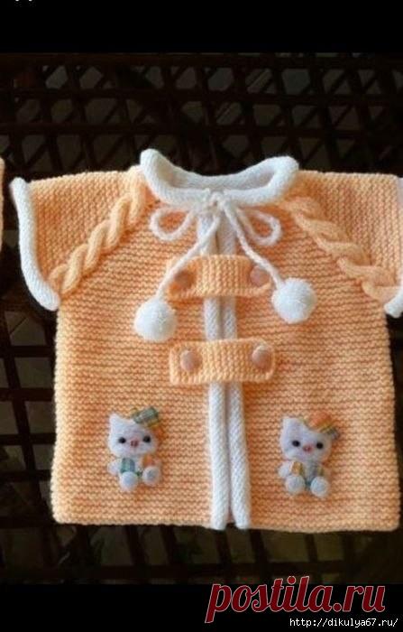 Детские вязаные комплекты.