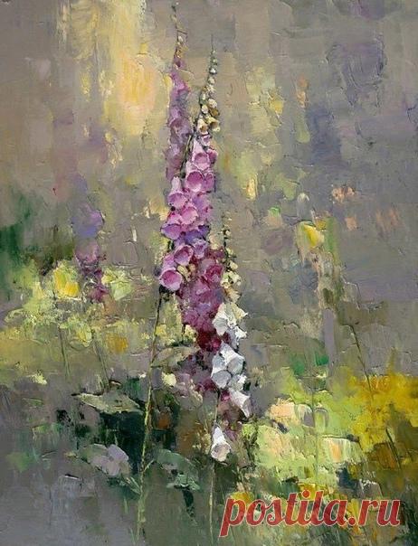 Нарисованные цветы 🖼 Алексей Зайцев 🎨