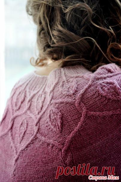 Свитер для девочек Dancing Leaves - Вязание - Страна Мам