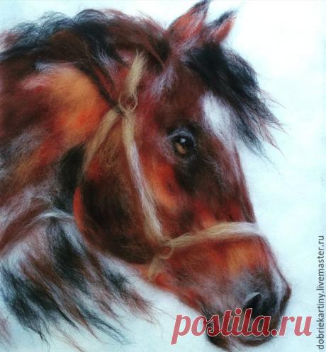 Картины из шерсти. Валяние. Рукоделие. МК