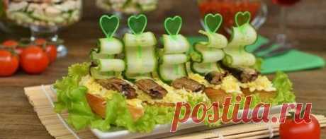 Бутерброды на праздничный стол: рецепты с фото простые и вкусные