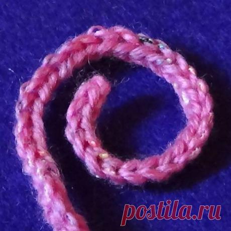 Вяжем квадратный шнурок - Online Rukodelie