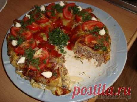 Вкусная кабачковая запеканка