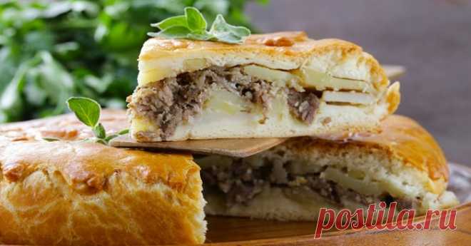 Искусство приготовления мясного пирога с картофелем . Милая Я