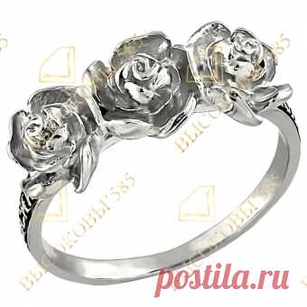 Купить кольцо к-379 - Кольца - Серебро