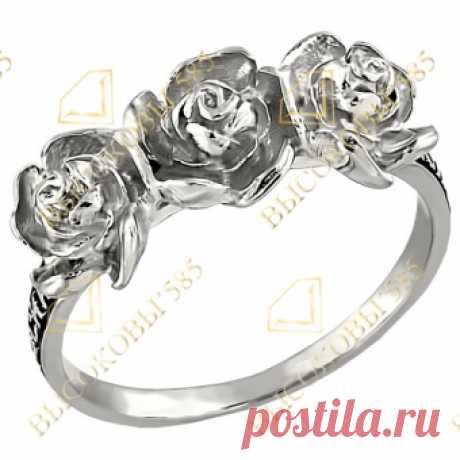 Купить кольцо к-379 - Кольца - Серебро