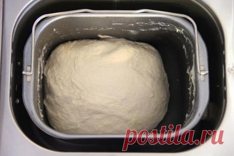 Дрожжевое тесто для хлеба в хлебопечке на сухом молоке рецепт с фото - 1000.menu