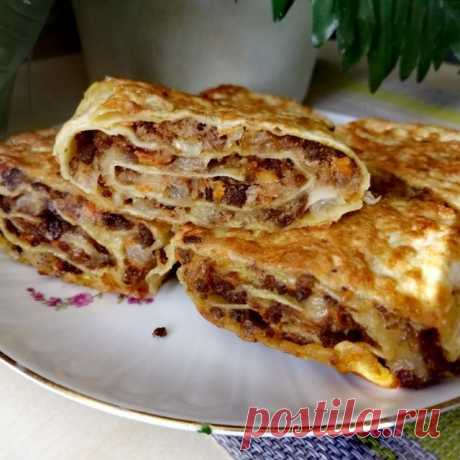 Вкуснейшие пирожки с мясом из лаваша за 10 минут – пошаговый рецепт с фотографиями