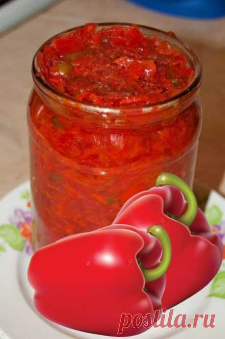 Икра из сладкого перца от Серёги » Женский Мир