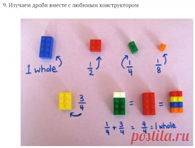 10 необычных способов использования Lego