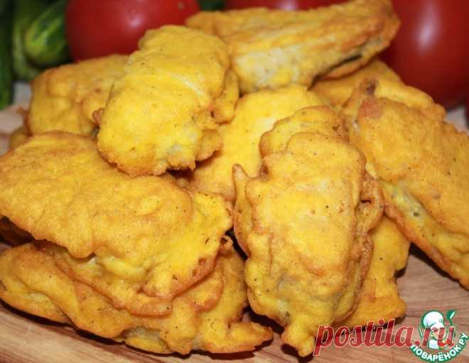 Рыба в кляре  из кукурузной муки