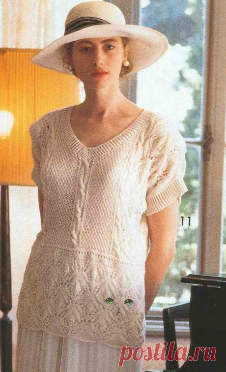 Очень давно искала воплощение хрупкости и нежности в вязаных вещах. Нелегко было найти | Lenasana Вязание | Яндекс Дзен