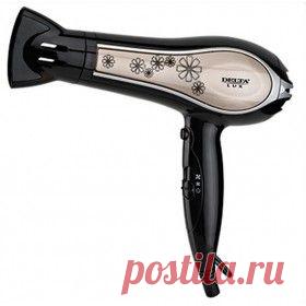 Купить Фен Delta DL-0414 черный в Пензе, цена / Интернет-магазин "Vseinet.ru"
Фен Delta DL-0414 - весьма грамотное сочетание элегантности и качества, удобства и функциональности, созданное специально для здоровой и красивой укладки ваших волос! Основными преимуществами данной модели стали: 2 режима мощности потока воздуха, 3 режима температуры потока воздуха, защита от перегрева, дополнительная насадка-концентратор, дополнительная насадка-диффузор, электропитание (220 В, 50 Гц ).