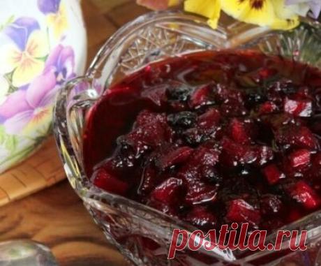 Варенье из ирги с яблоками