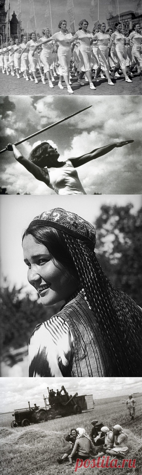 Фотографии советских женщин, совершенно не похожих на наших современниц / Назад в СССР / Back in USSR