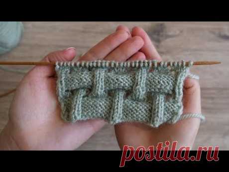 Объёмный узор спицами под Клоке | Knitting pattern as Kloke sticthes