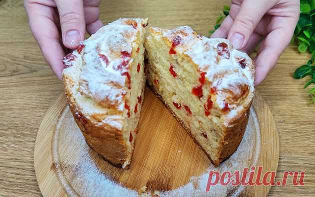 Готовлю бесподобные творожные куличи 