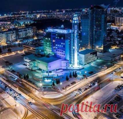 Сургут ночной.