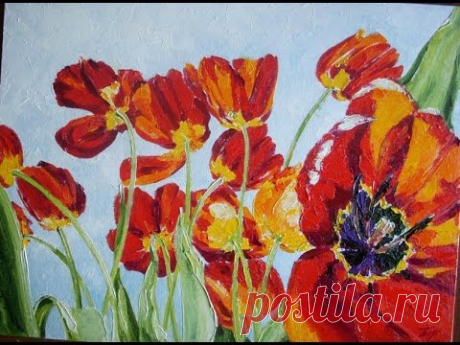 ЦВЕТЫ ИННЫ ТАРАСОВОЙ (художники  Украины)