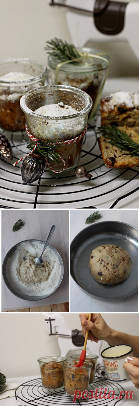 Мини щолени в бурканчета / Stollen im Glas