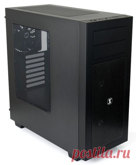 GECID.com: Элегантный корпус SilentiumPC Aquarius M60W Pure Black для производительных систем