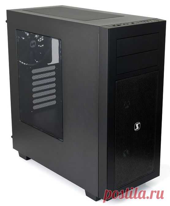 GECID.com: Элегантный корпус SilentiumPC Aquarius M60W Pure Black для производительных систем