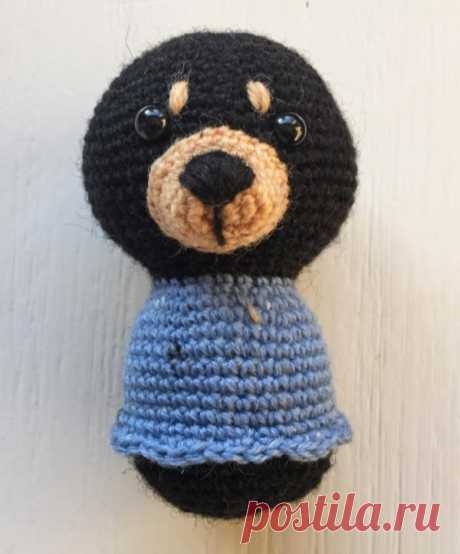 Схема вязания чихуахуа крючком