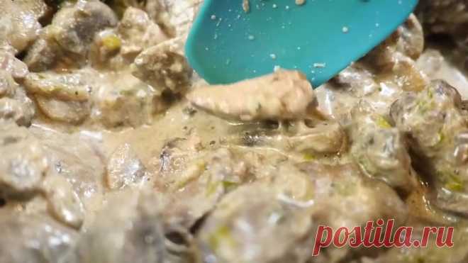 МУЖ ВСЕ СЪЕЛ! КУРИНАЯ ПЕЧЕНЬ С ГРИБАМИ
