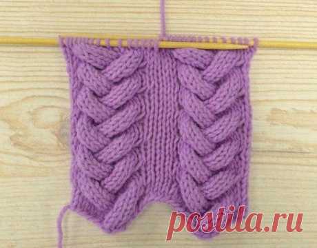 ​Оригинальное вязание кос спицами — Сделай сам, идеи для творчества - DIY Ideas