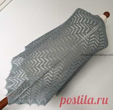 треугольная шаль - Самое интересное в блогах