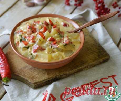 Паприкаш из кабачков с помидорами Кулинарный рецепт