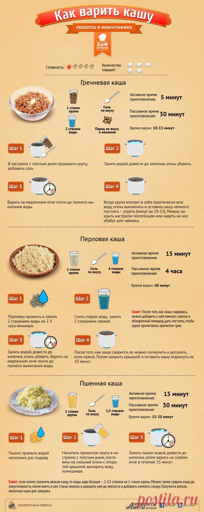 Как варить кашу | Кухня | Аргументы и Факты