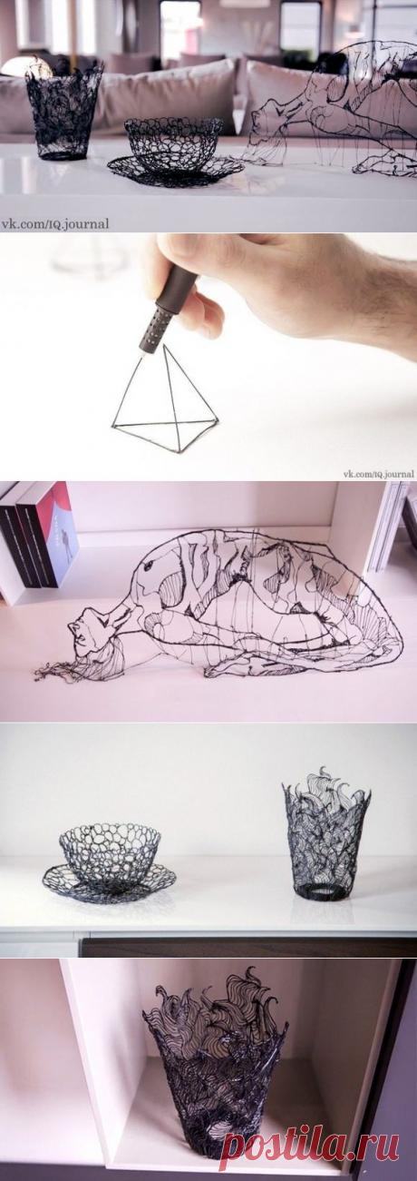 3d ручка LIX, с помощью которой можно нарисовать в воздухе